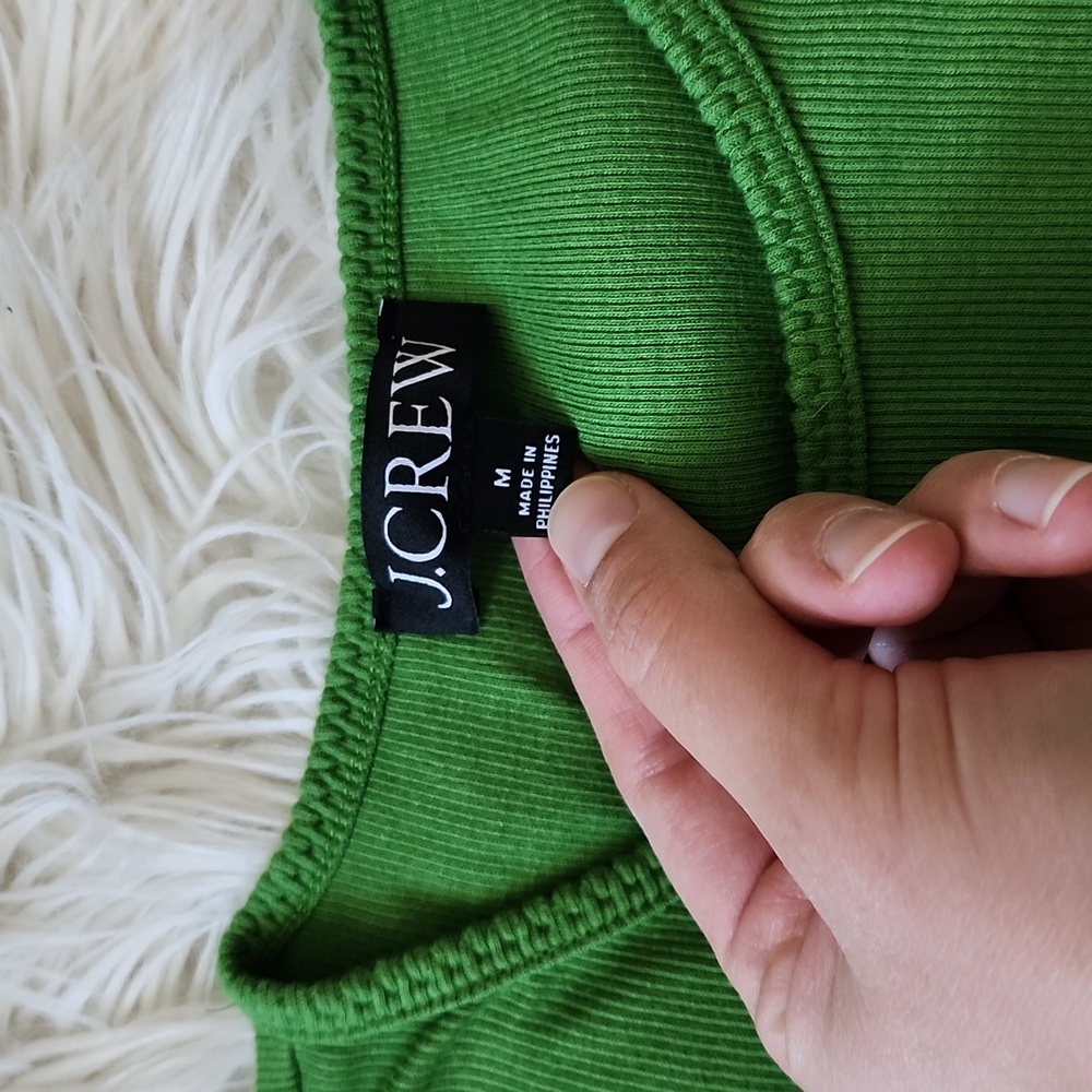 JCrew Ribbed Tee - Picture 3 of 6